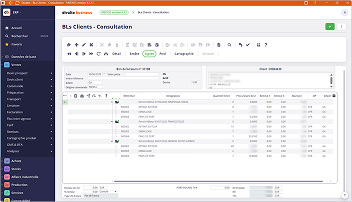 Interface de gestion Medios