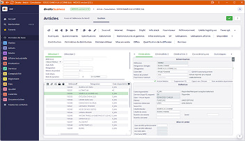 Interface de gestion Medios